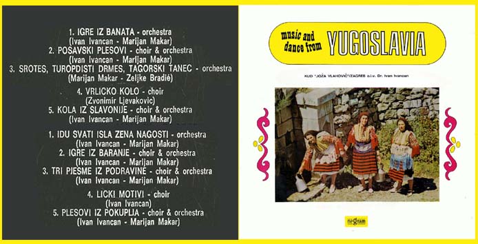 Music and dance from Yugoslavia
