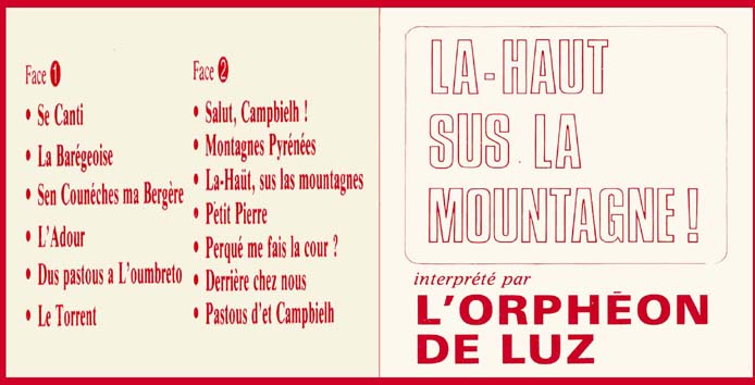 Là-haut sus la mountagne !