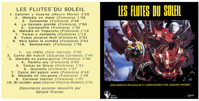 Les flûtes du soleil