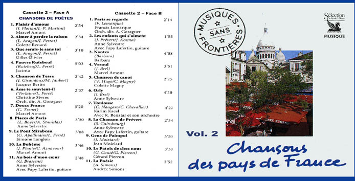 Chansons des Pays de France, 2