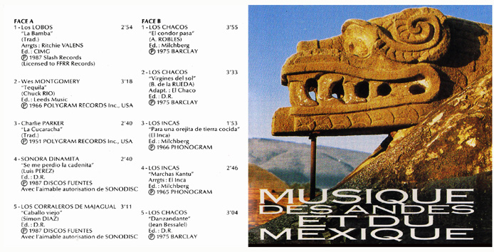 Musique des Andes et du Mexique