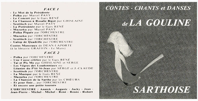 Contes, chants et danses de La Gouline sarthoise