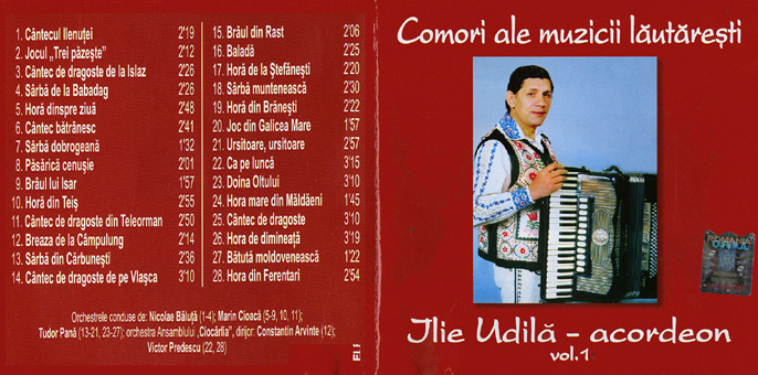 Comori ale muzicii lautaresti - Ilie Udila
