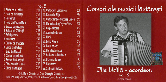 Comori ale muzicii lautaresti - Ilie Udila