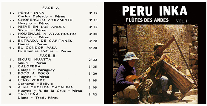 Flûtes des Andes, vol. 1 - Peru Inka 