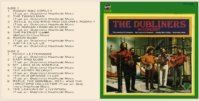 The Dubliners in concert