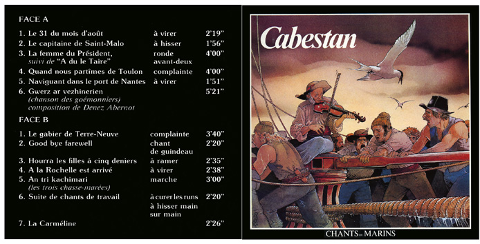 Chants de marins traditionnels - Cabestan