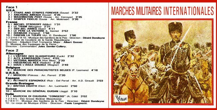 Marches militaires internationales