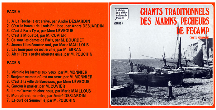 Chants traditionnels des marins pêcheurs de Fécamp