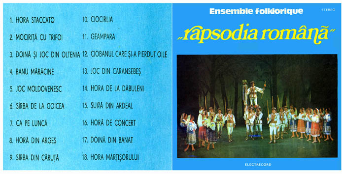 Ensemble folklorique Rapsodia Româna