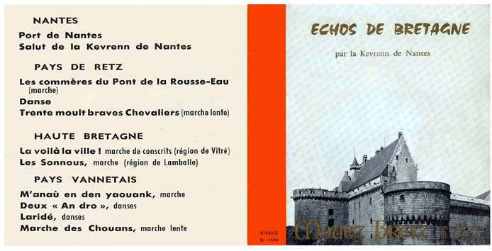 Echos de Bretagne, Vol. 1