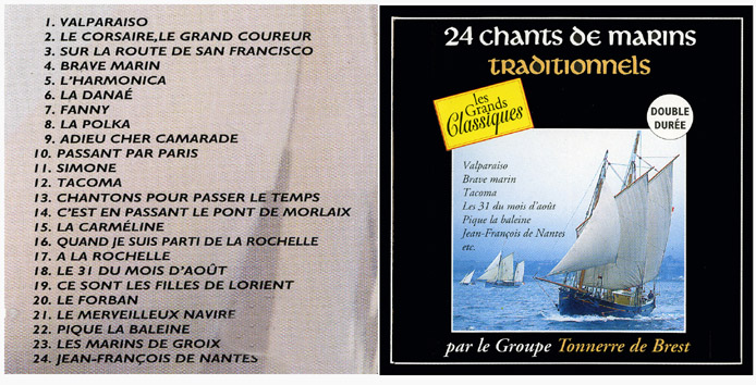 24 chants de marins traditionnels