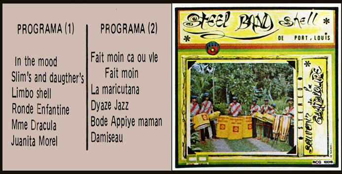 Souvenir de la Guadeloupe - Steel Band Schell 