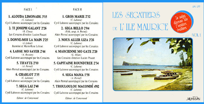 Les ségatiers de l'Île Maurice, vol. 1