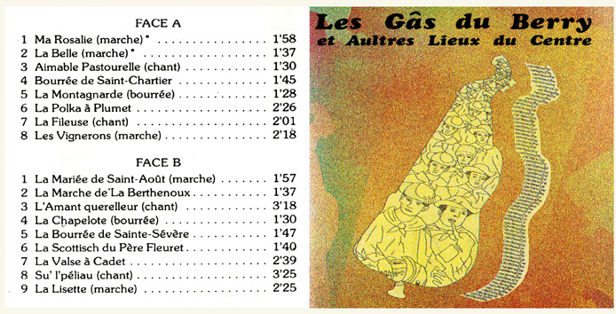 Les Gâs du Berry et les aultres lieux du Centre