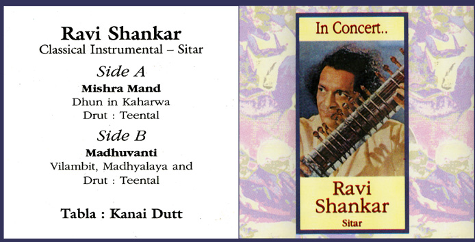 In concert... Ravi Shankar