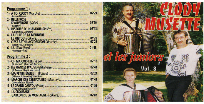 Clody Musette et les juniors, vol. 8