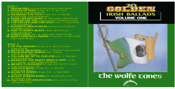 20 golden irish ballads vol. 1