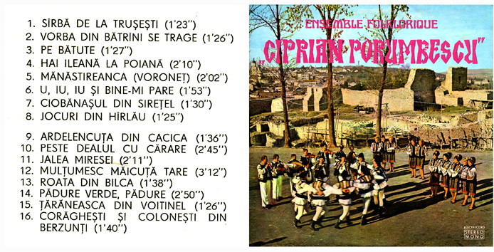 Ensemble folklorique Ciprian Porumbescu - Suceava