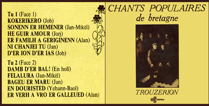 Chants populaires de Bretagne