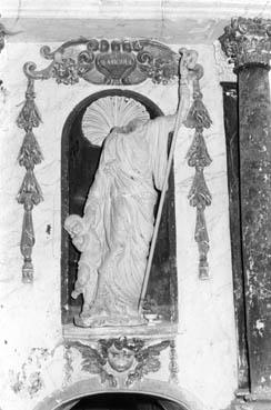 Iconographie - Statue à la chapelle de Prigny