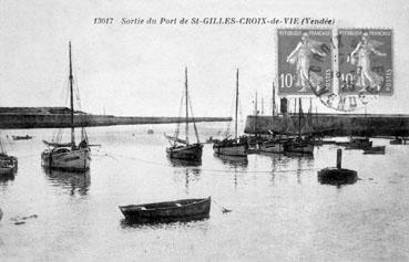 Iconographie - Sortie du port de St-Gilles-Croix-de-Vie